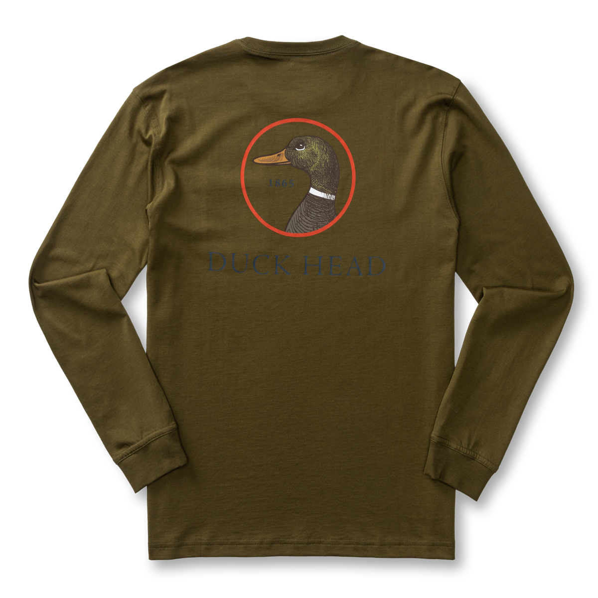Logo Long Sleeve T-Shirt - Dark Olive
