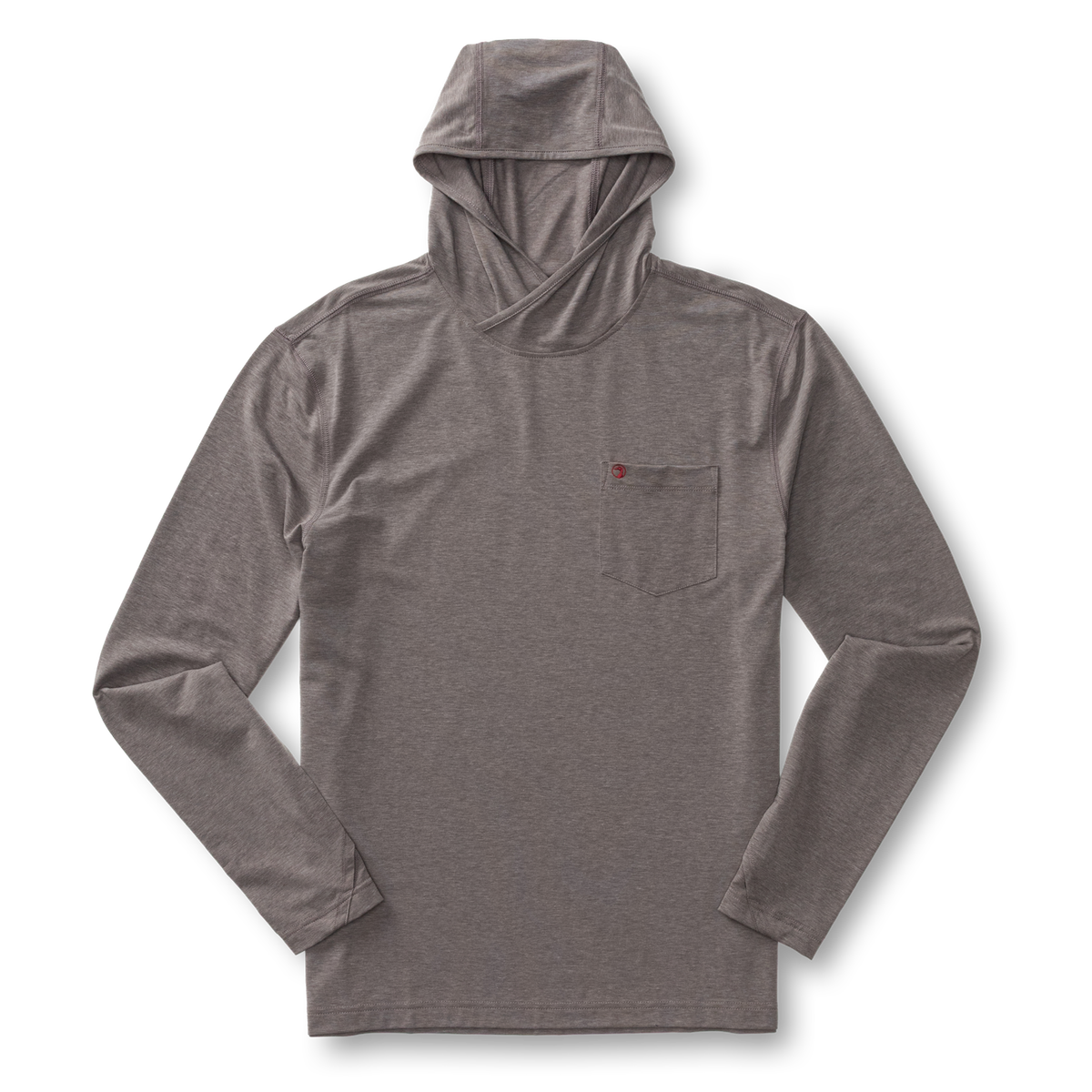 Windward Performance Hooded T-Shirt - Fossil Gray