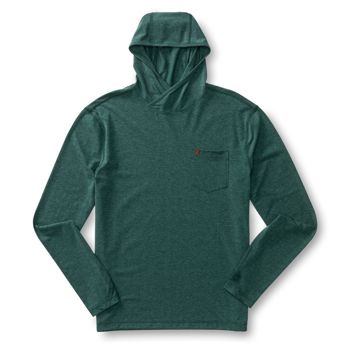 Windward Performance Hooded T-Shirt - Pine Grove Heather