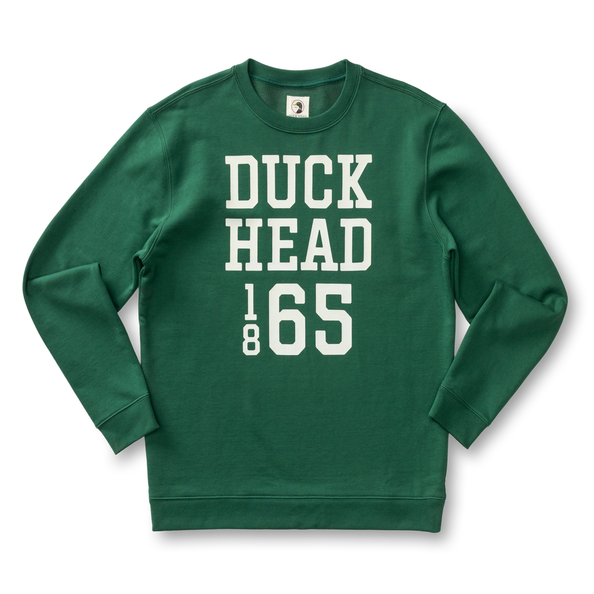 French Terry Crewneck Sweatshirt - Hunter Green