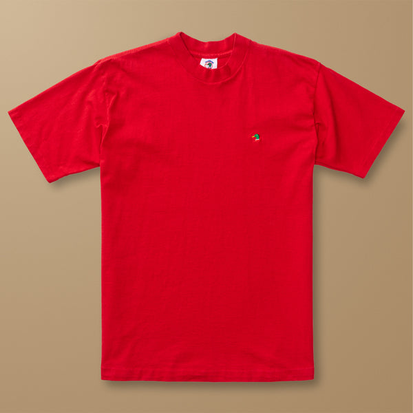 Single Stitched Solid Embroidered T-Shirt L - Duck Head Vintage