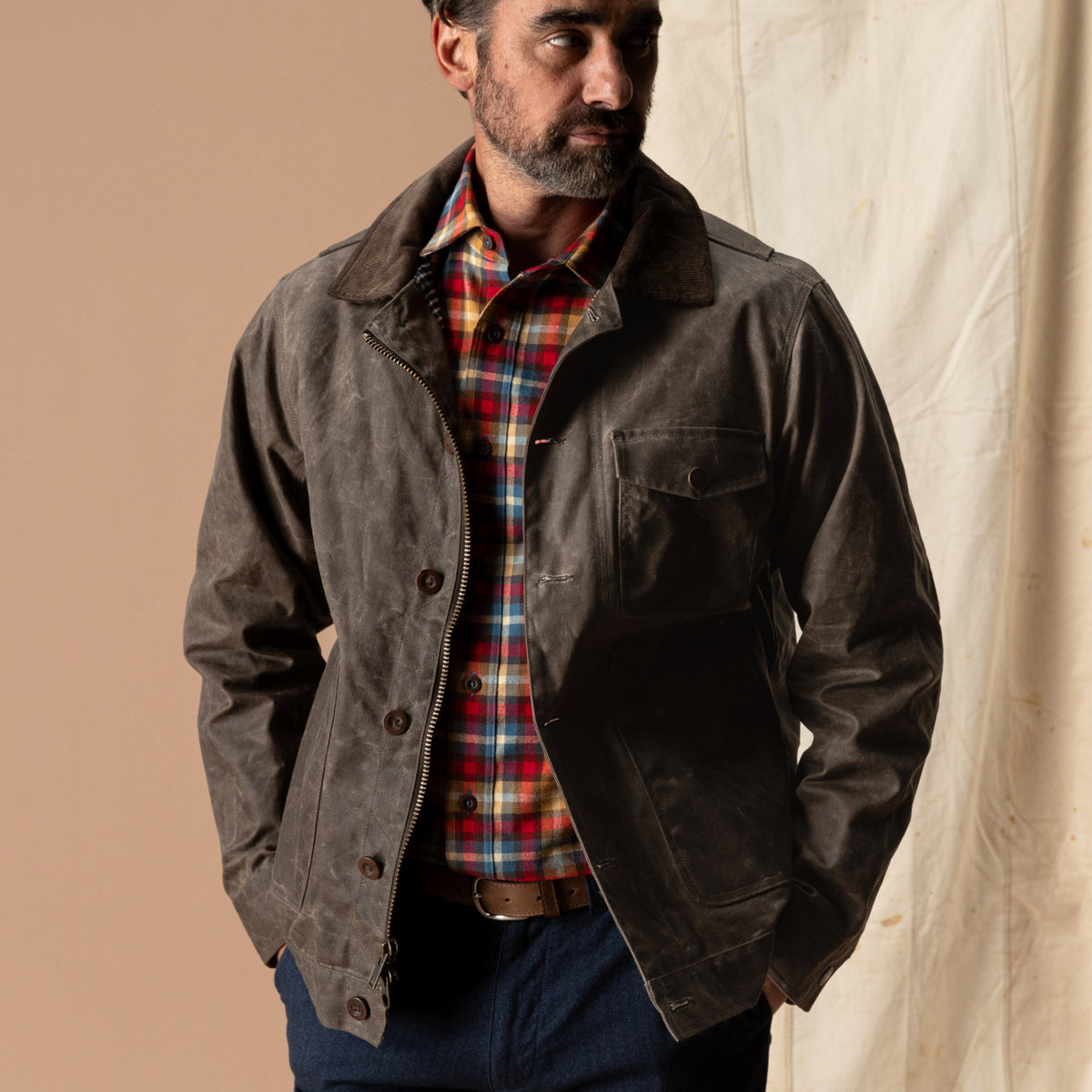 Waxed Duck Canvas Rancher Jacket