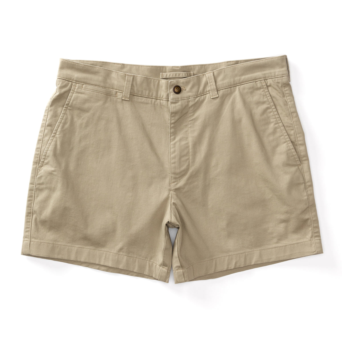 5" Gold School Chino Short - Khaki