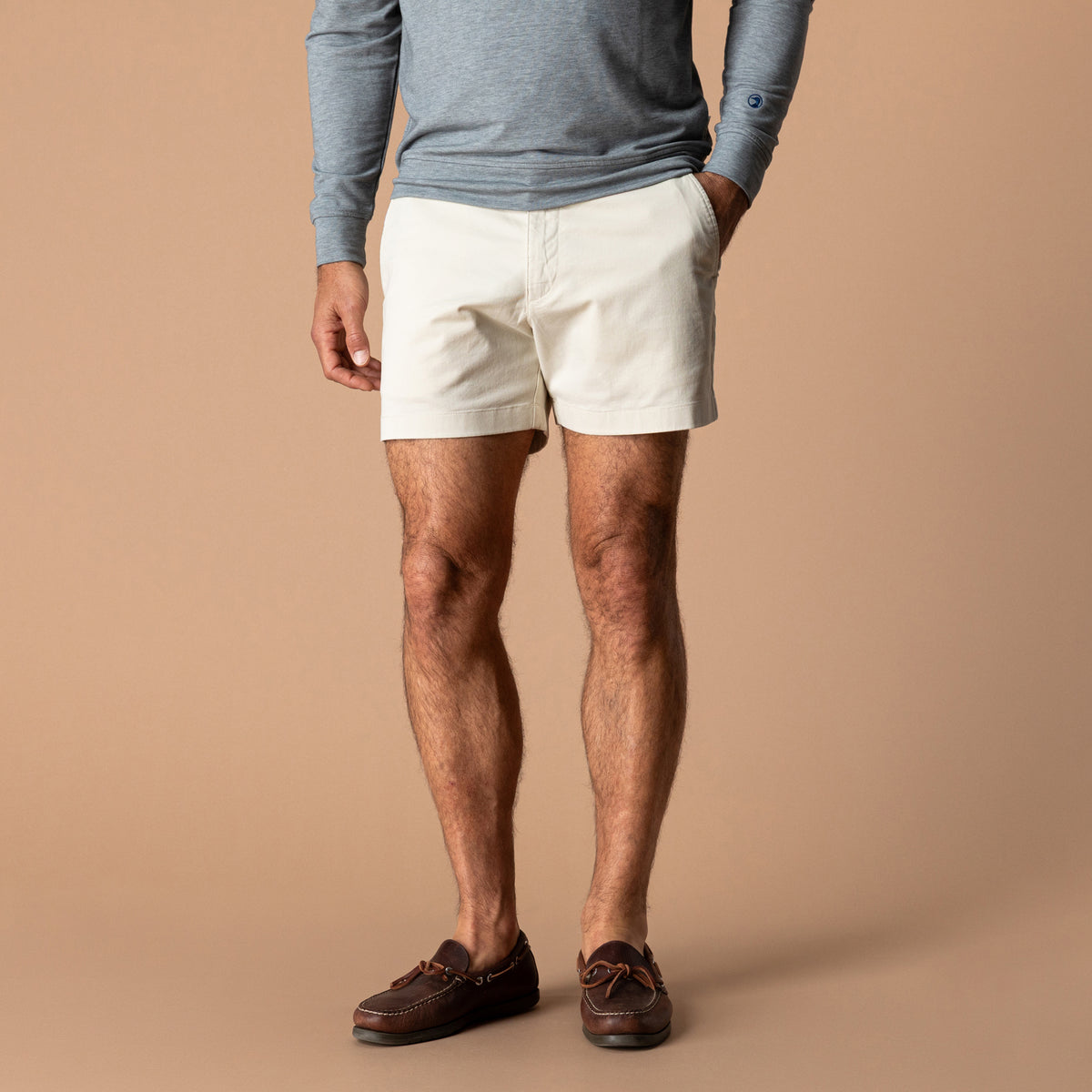 5" Gold School Chino Short