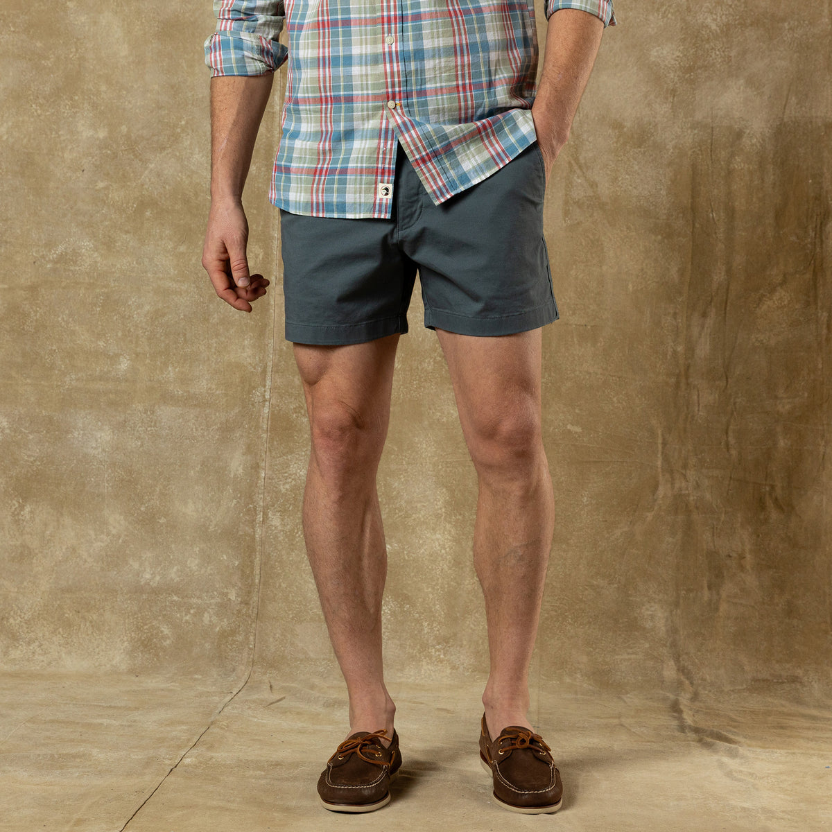 5" Gold School Chino Short
