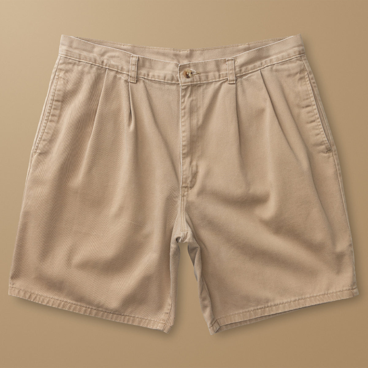 Pleated Chino Short 36W - Duck Head Vintage