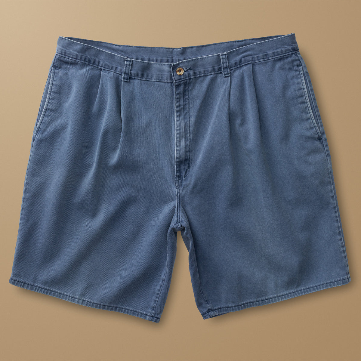 Pleated Chino Short 42W - Duck Head Vintage