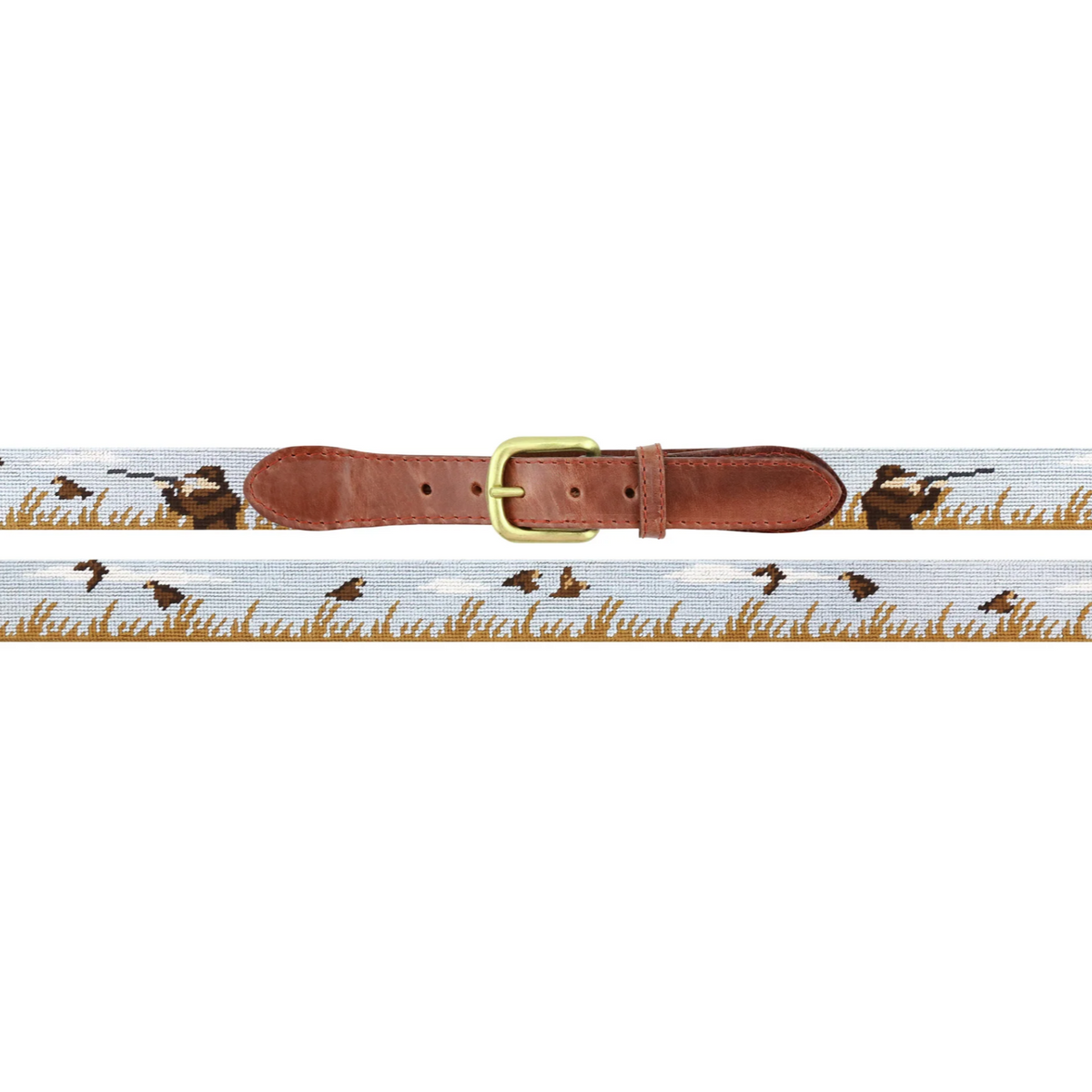 Smathers & Branson Upland Shoot Belt - Light Blue