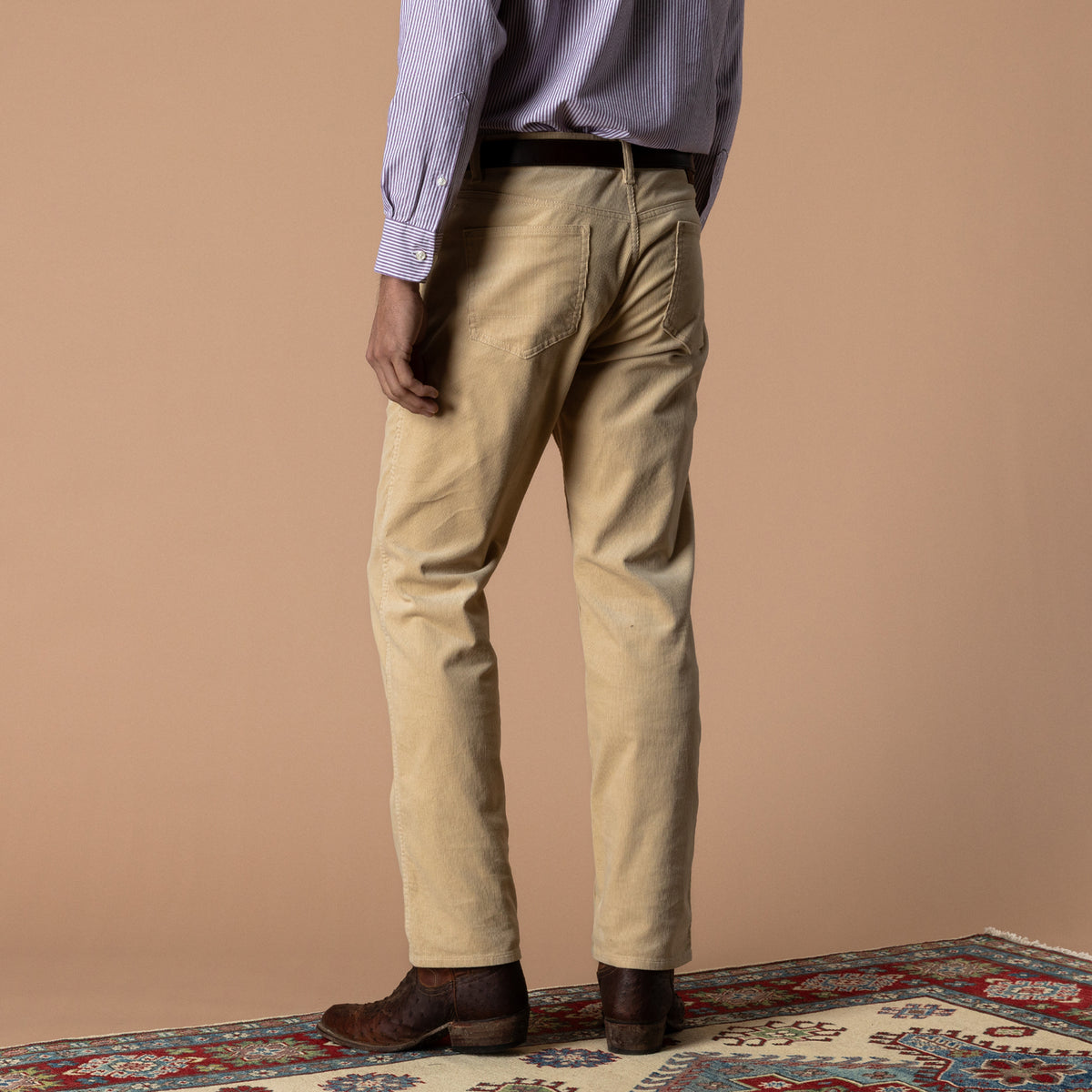 Holston Corduroy Five-Pocket - Sandrift Khaki
