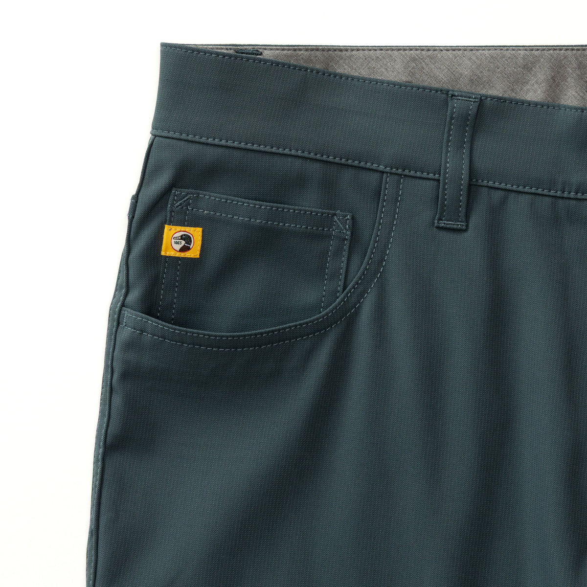 Long Drive Performance Five-Pocket - Graphite Blue