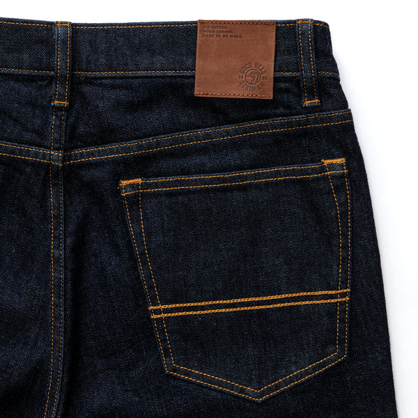 Classic Straight Denim - Rinse Wash