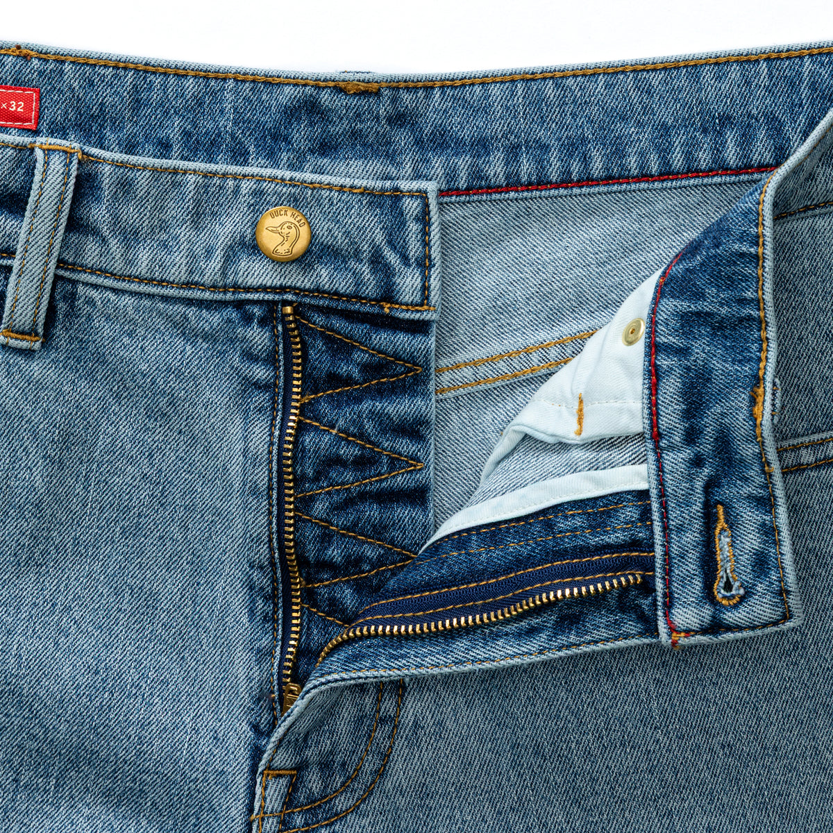Classic Straight Denim - Light Wash