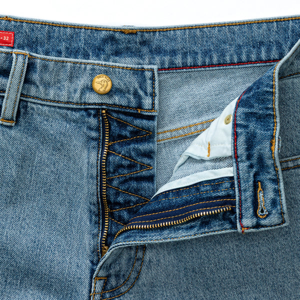 Classic Straight Denim - Light Wash