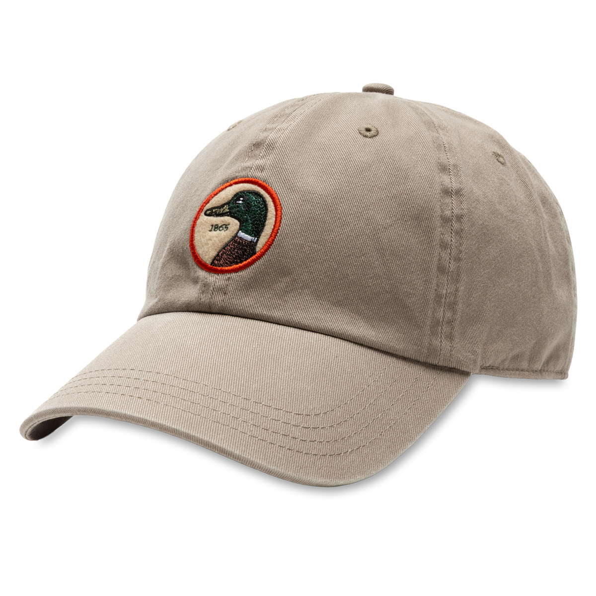 Circle Patch Twill Hat - Clay