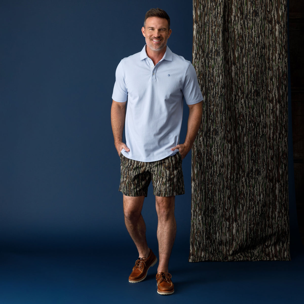 Realtree 7" Gold School Chino Short - Original Camo