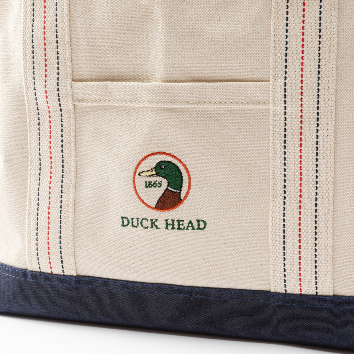 Canvas Logo Beach Tote