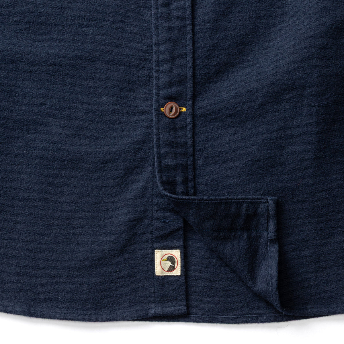 Moleskin Work Shirt - Trailton Solid - Deep Navy