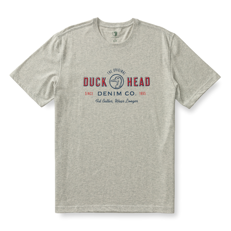 Duck Head Denim Co. T-Shirt - Varsity Grey
