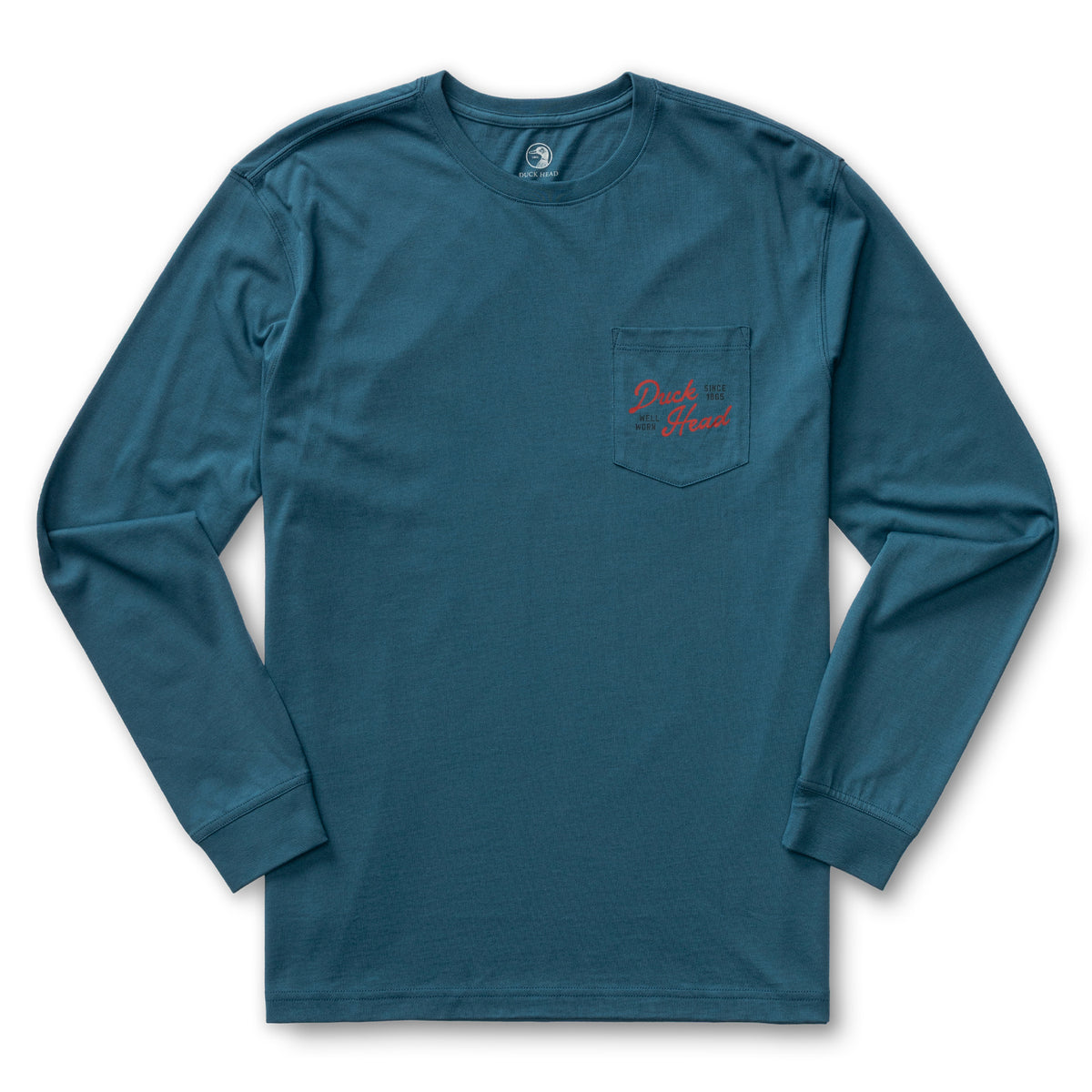 Flying Wood Duck T-Shirt - Stormy Teal