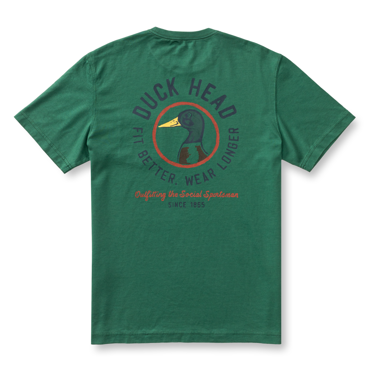 Fit Better Wear Longer T-Shirt - Hunter Green