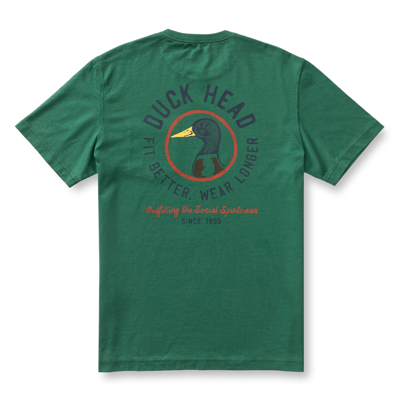 Fit Better Wear Longer T-Shirt - Hunter Green
