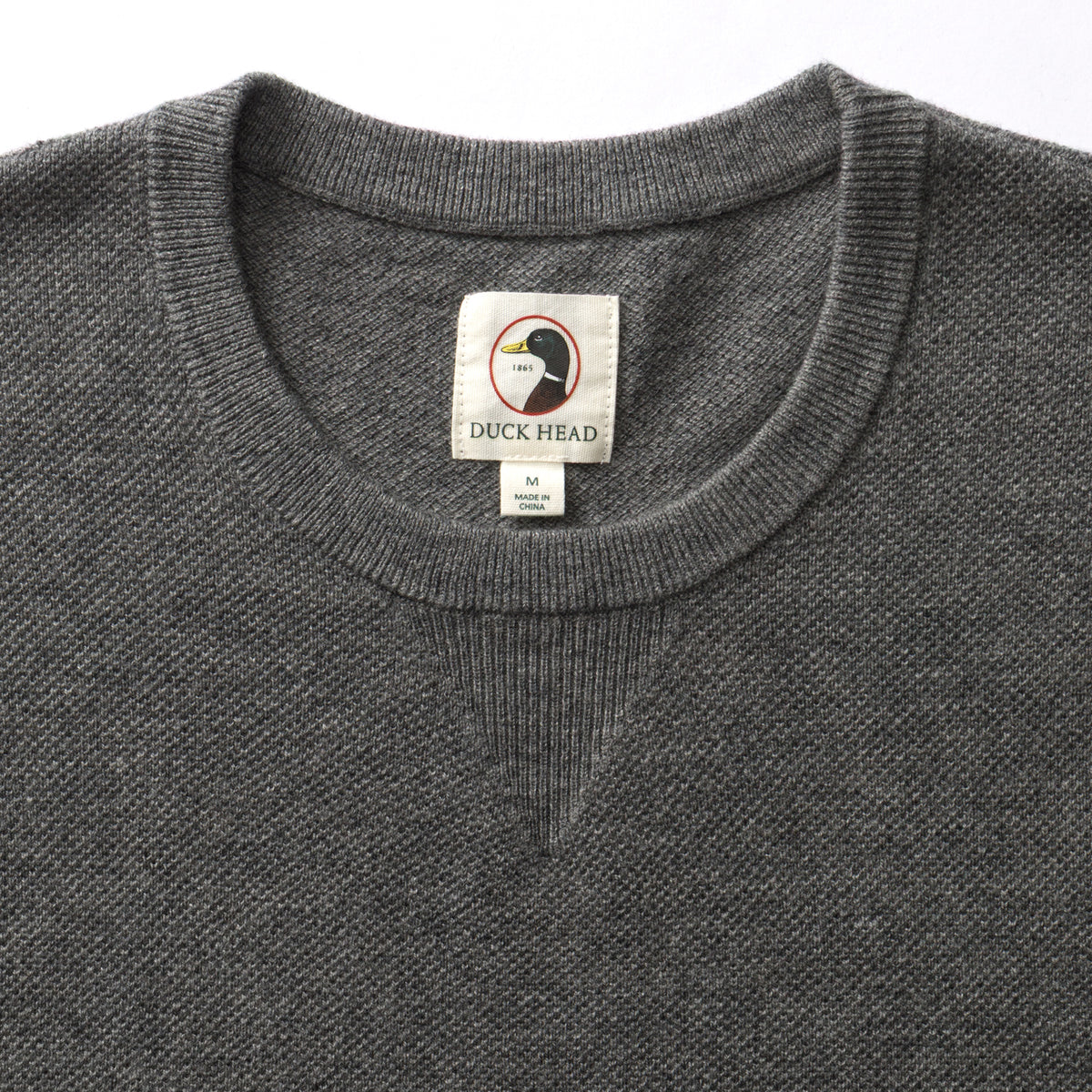 Henson Merino Crewneck Sweater - Brushed Nickel Heather