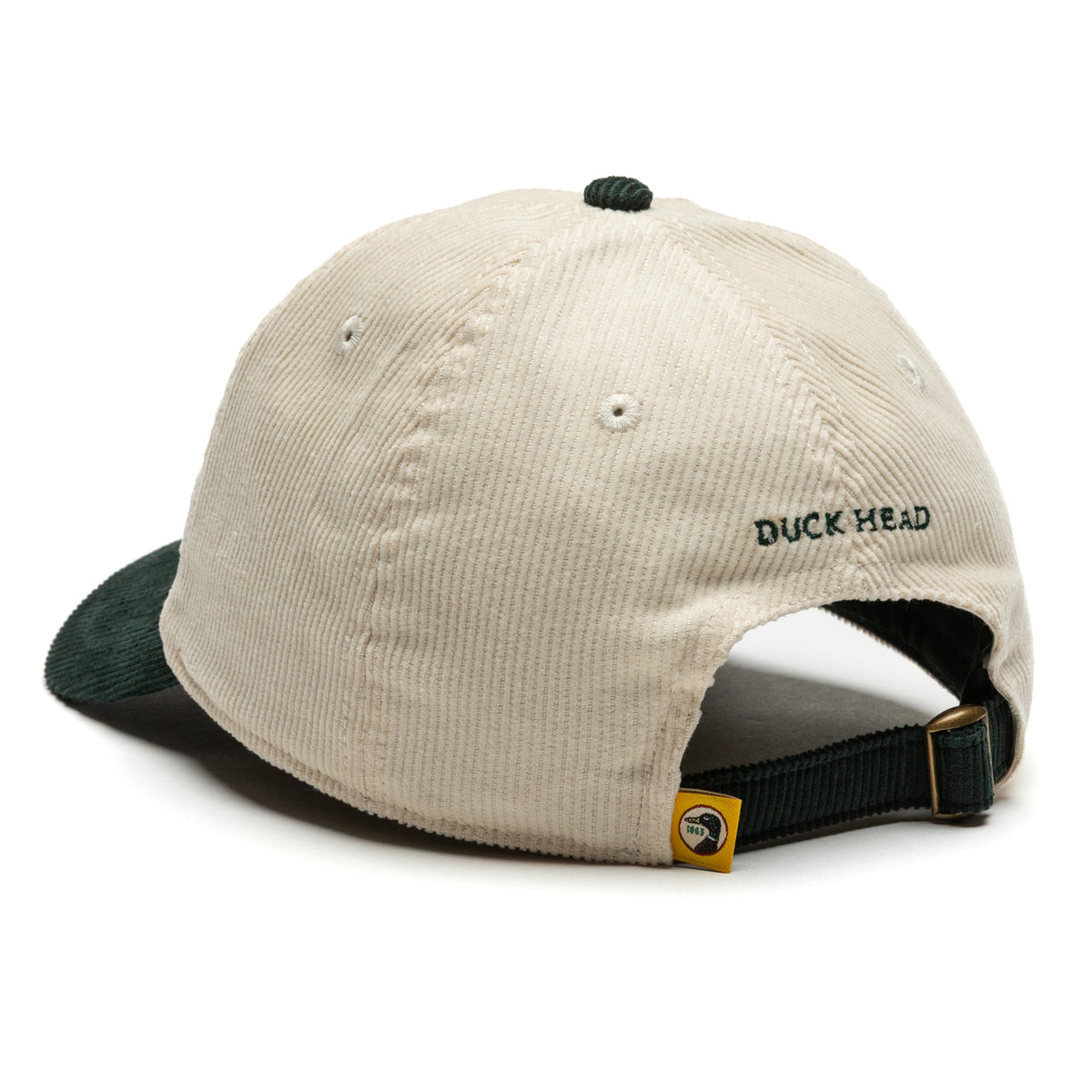 Circle Patch Twill Hat - Antique White