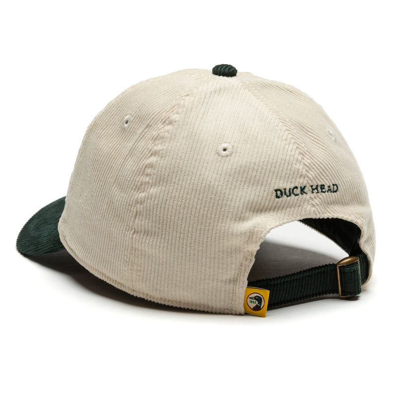 Circle Patch Twill Hat - Antique White