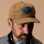 Fly Lure Ripstop Unstructured 5-Panel Hat - Bronze Brown
