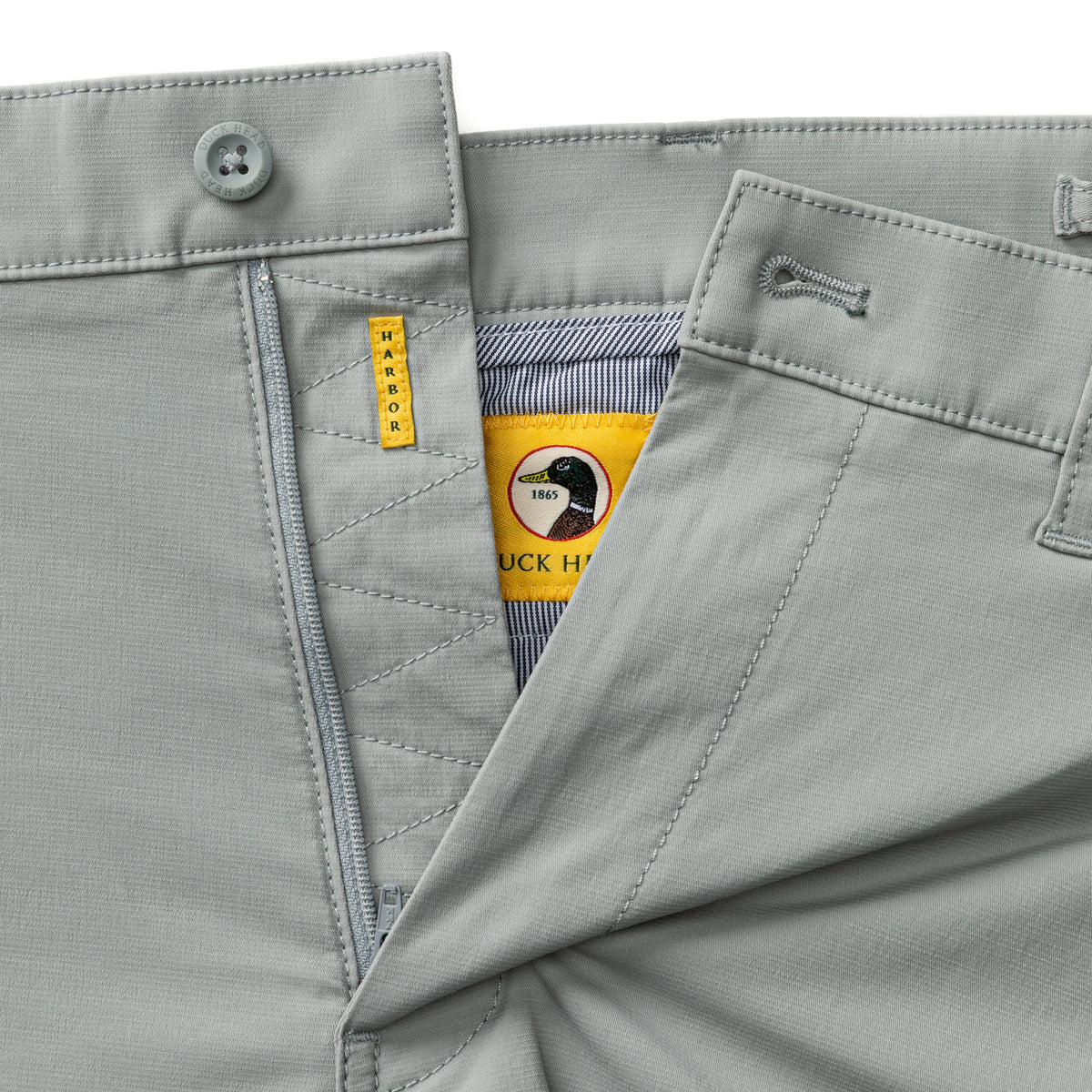 8" Harbor Performance Short - Quarry Grey