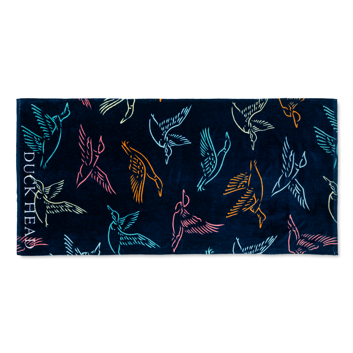 Flying Mallard Beach Towel