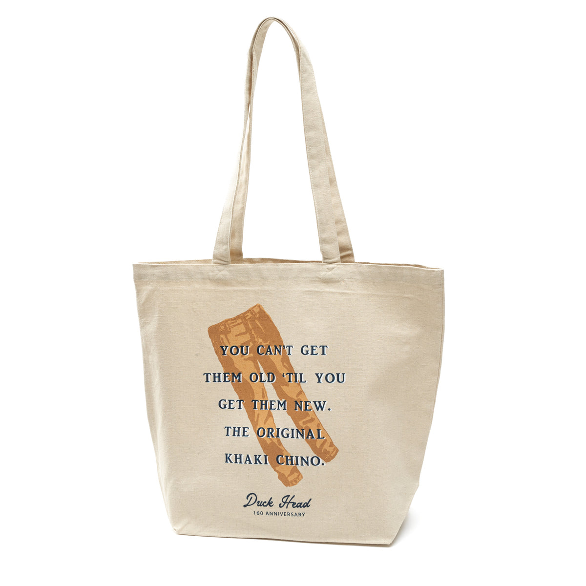The Original Khaki Chino Canvas Tote - Natural