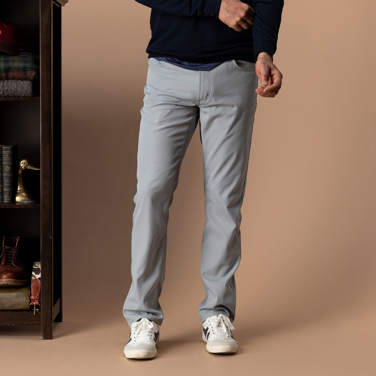 Long Drive Performance Five-Pocket - Ultimate Grey