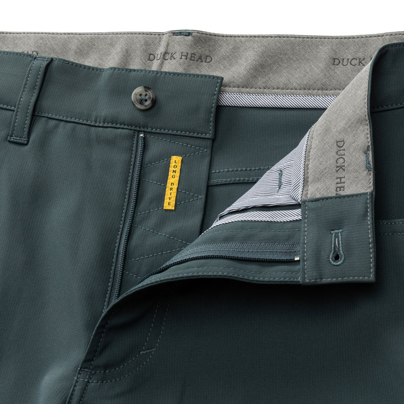 Long Drive Performance Five-Pocket - Graphite Blue