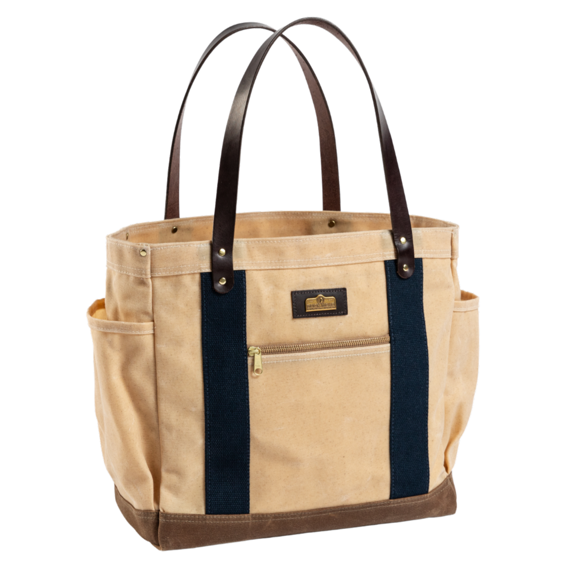 Waxed Canvas Tote - Natural
