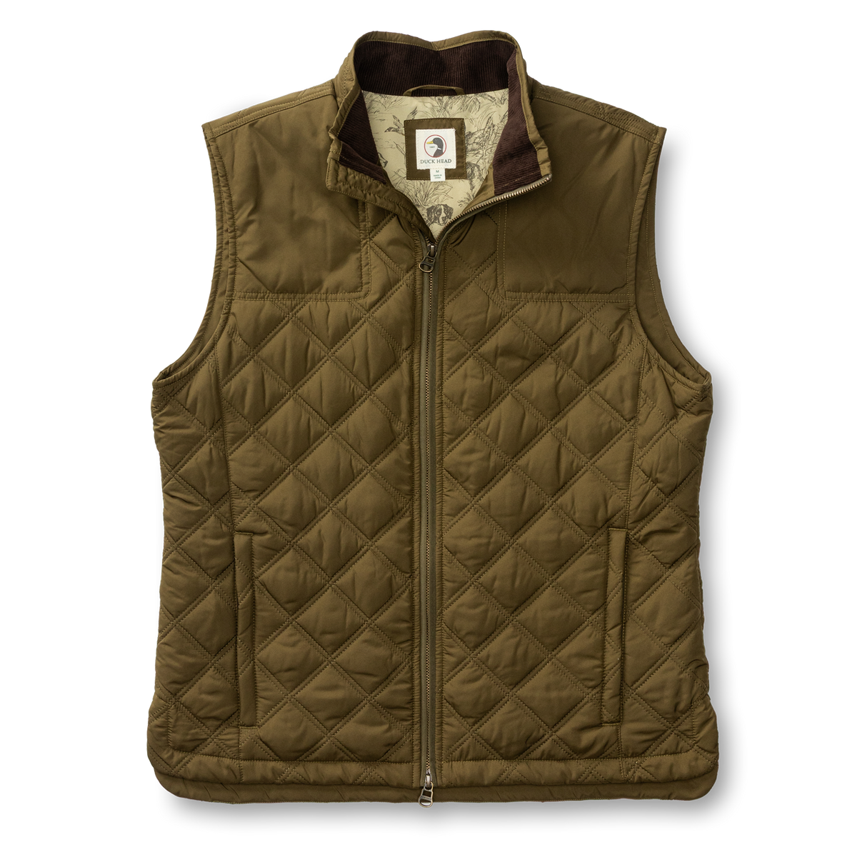 Fremont Sport Performance Quilted Vest - Dark Olive