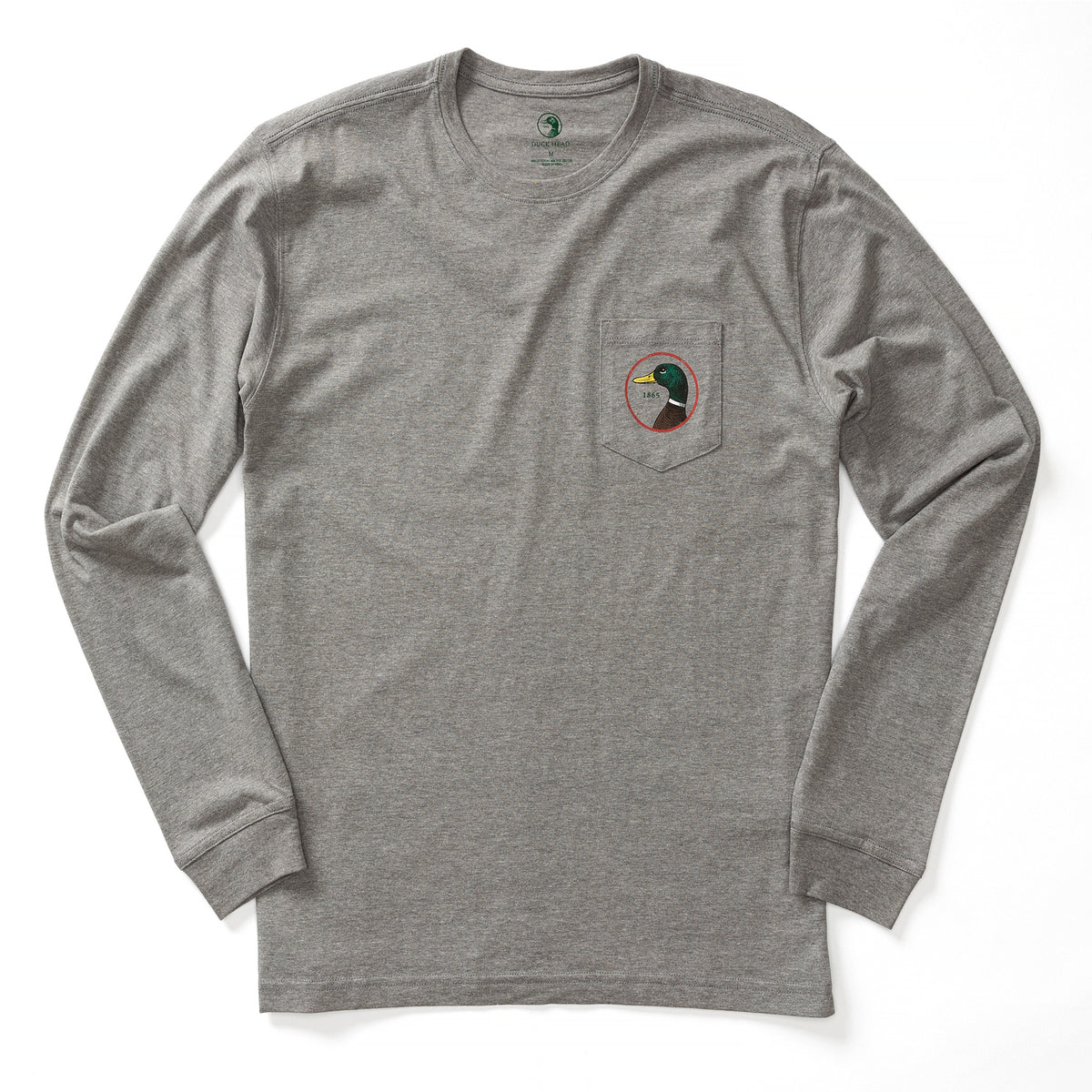 Logo Long Sleeve T-Shirt - Heather Grey