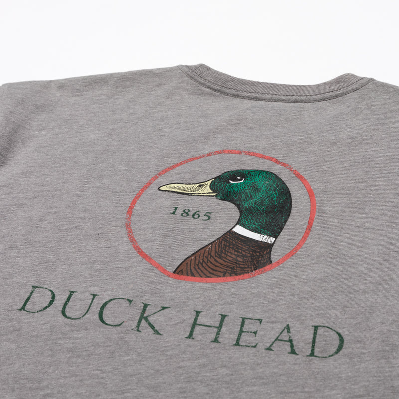 Logo Long Sleeve T-Shirt - Heather Grey